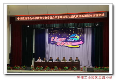 八方好手同競技，星海賽場展風采——星海小學成功承辦華東地區第七屆優質創新課展示交流活動紀實